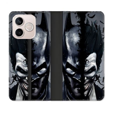 Housse Cuir Portefeuille Pour Honor 600 Lite 5G Batman Joker