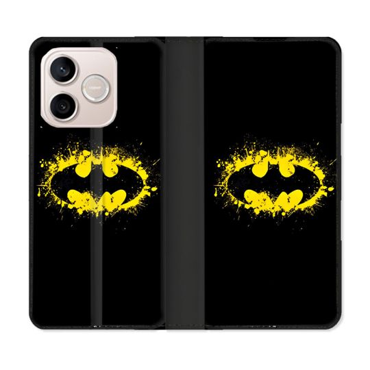 Housse Cuir Portefeuille Pour Honor 600 Lite 5G Batman Logo