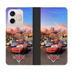 Housse Cuir Portefeuille Pour Honor 600 Lite 5G Cars Affiche