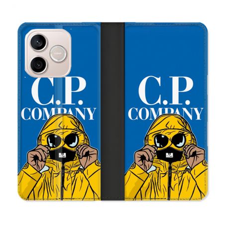 Housse Cuir Portefeuille Pour Honor 600 Lite 5G CP Company