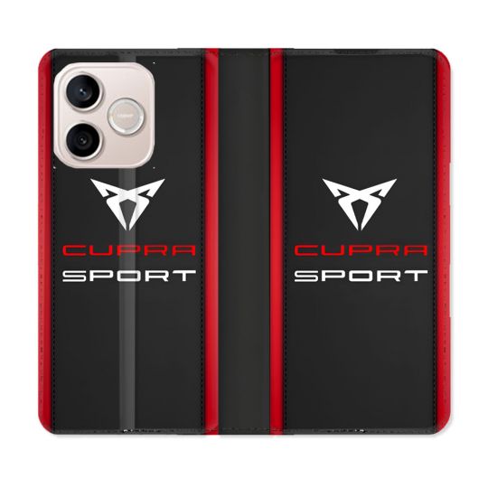 Housse Cuir Portefeuille Pour Honor 600 Lite 5G Cupra