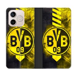 Housse Cuir Portefeuille Pour Honor 600 Lite 5G Foot Dortmund