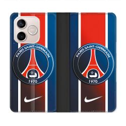 Housse Cuir Portefeuille Pour Honor 600 Lite 5G Foot PSG 1970