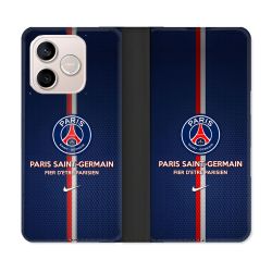 Housse Cuir Portefeuille Pour Honor 600 Lite 5G Foot PSG Fier