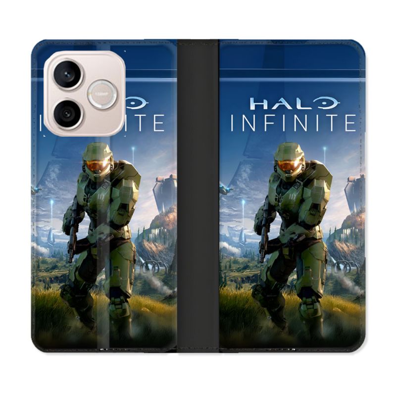 Housse Cuir Portefeuille Pour Honor 600 Lite 5G Halo