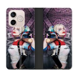 Housse Cuir Portefeuille Pour Honor 600 Lite 5G Harley Quinn Batte