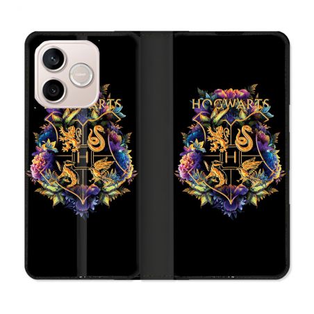Housse Cuir Portefeuille Pour Honor 600 Lite 5G Harry Potter Hogwarts