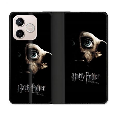 Housse Cuir Portefeuille Pour Honor 600 Lite 5G Harry Potter Hollows Dobby