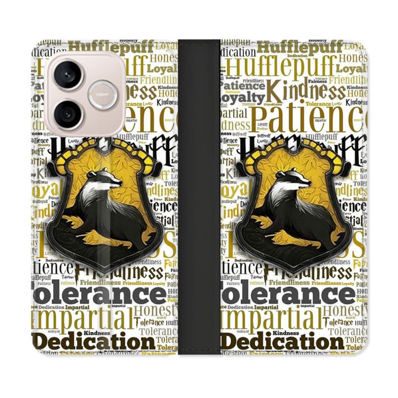 Housse Cuir Portefeuille Pour Honor 600 Lite 5G Harry Potter Poursouffle