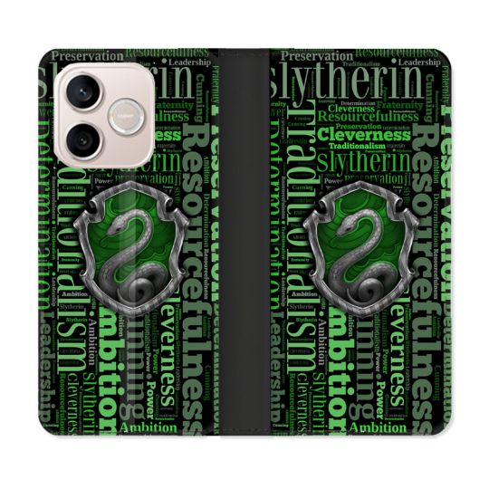 Housse Cuir Portefeuille Pour Honor 600 Lite 5G Harry Potter Serpentar