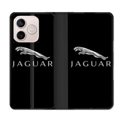 Housse Cuir Portefeuille Pour Honor 600 Lite 5G Jaguar