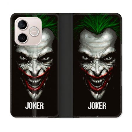 Housse Cuir Portefeuille Pour Honor 600 Lite 5G Joker Noir