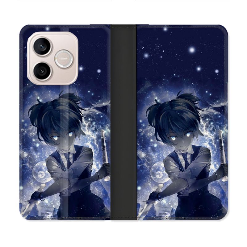 Housse Cuir Portefeuille Pour Honor 600 Lite 5G Manga Assassination Classroom Nagisa