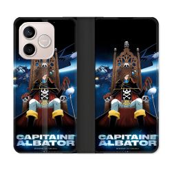 Housse Cuir Portefeuille Pour Honor 600 Lite 5G Manga Capitaine Albator