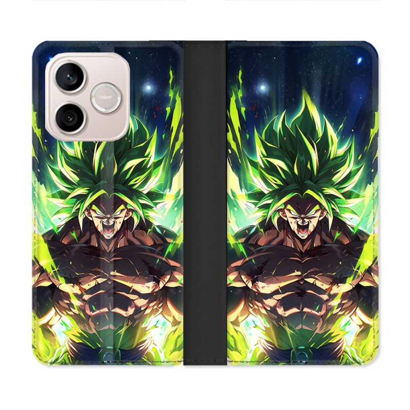 Housse Cuir Portefeuille Pour Honor 600 Lite 5G Manga Dragon Ball Broly