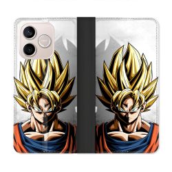 Housse Cuir Portefeuille Pour Honor 600 Lite 5G Manga Dragon Ball Sangoku Portrait