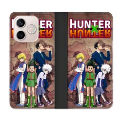 Housse Cuir Portefeuille Pour Honor 600 Lite 5G Manga Hunter X Hunter Vintage