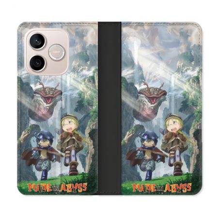Housse Cuir Portefeuille Pour Honor 600 Lite 5G Manga Made In Abyss Affiche