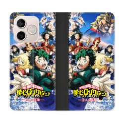 Housse Cuir Portefeuille Pour Honor 600 Lite 5G Manga My Hero Academia Affiche