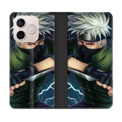 Housse Cuir Portefeuille Pour Honor 600 Lite 5G Manga Naruto Kakashi