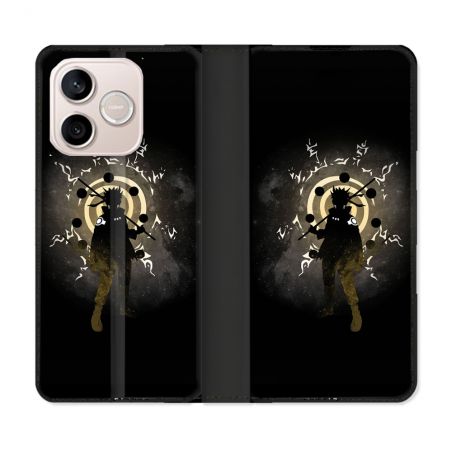 Housse Cuir Portefeuille Pour Honor 600 Lite 5G Manga Naruto Sage