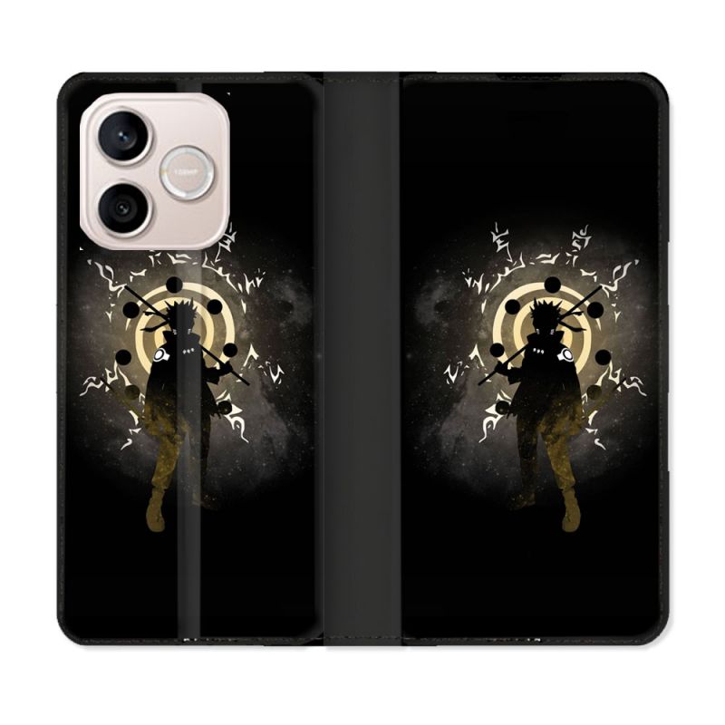 Housse Cuir Portefeuille Pour Honor 600 Lite 5G Manga Naruto Sage