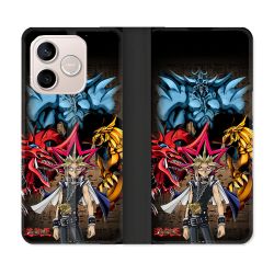 Housse Cuir Portefeuille Pour Honor 600 Lite 5G Manga Yu Gi Oh