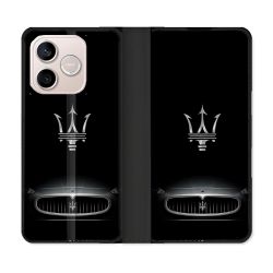 Housse Cuir Portefeuille Pour Honor 600 Lite 5G Maserati