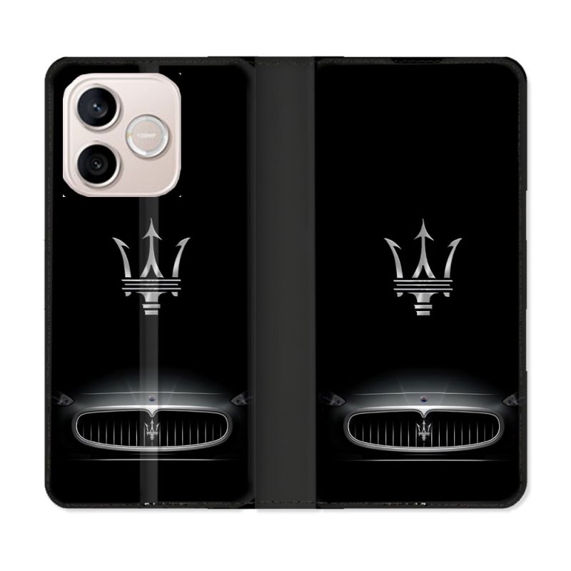Housse Cuir Portefeuille Pour Honor 600 Lite 5G Maserati