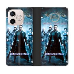 Housse Cuir Portefeuille Pour Honor 600 Lite 5G Matrix Affiche