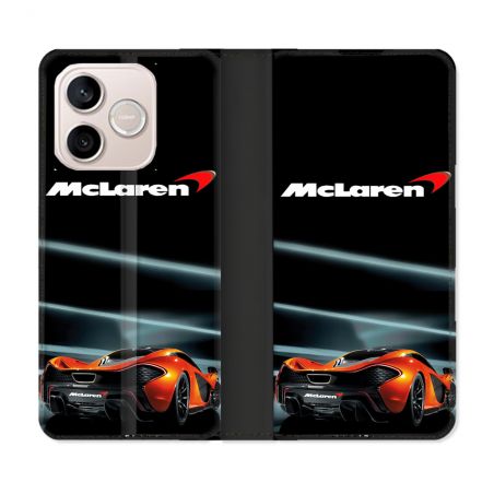 Housse Cuir Portefeuille Pour Honor 600 Lite 5G Mc Laren