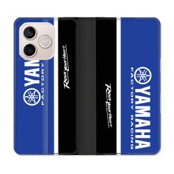 Housse Cuir Portefeuille Pour Honor 600 Lite 5G Moto Yamaha