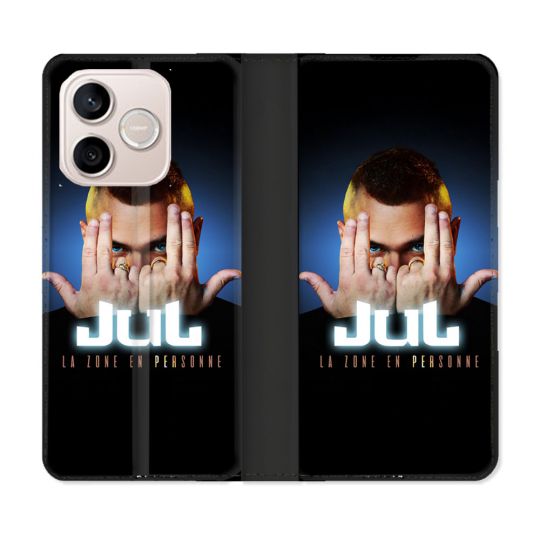 Housse Cuir Portefeuille Pour Honor 600 Lite 5G Musique Jul Signe