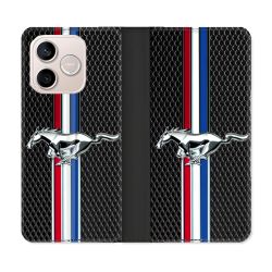 Housse Cuir Portefeuille Pour Honor 600 Lite 5G Mustang