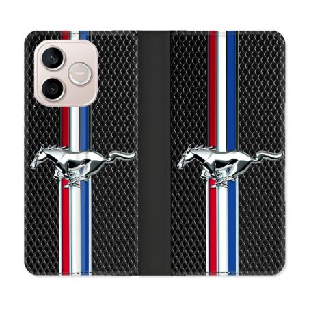 Housse Cuir Portefeuille Pour Honor 600 Lite 5G Mustang