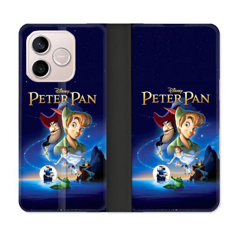 Housse Cuir Portefeuille Pour Honor 600 Lite 5G Peter Pan Affiche