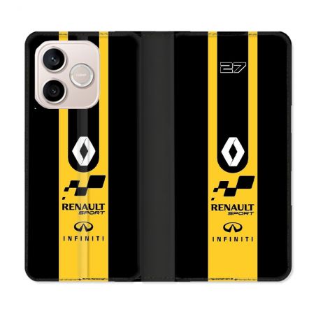 Housse Cuir Portefeuille Pour Honor 600 Lite 5G Renault