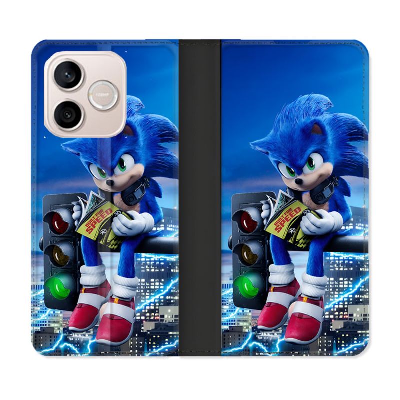 Housse Cuir Portefeuille Pour Honor 600 Lite 5G Sonic
