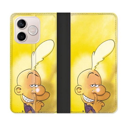 Housse Cuir Portefeuille Pour Honor 600 Lite 5G Titeuf