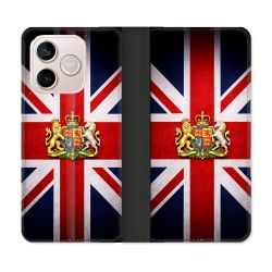 Housse Cuir Portefeuille Pour Honor 600 Lite 5G Voyage Drapeau Grande Bretagne UK