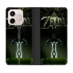 Housse Cuir Portefeuille Pour Honor 600 Lite 5G Zelda