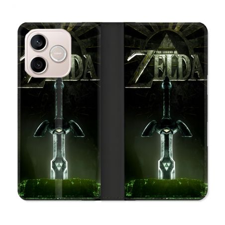 Housse Cuir Portefeuille Pour Honor 600 Lite 5G Zelda