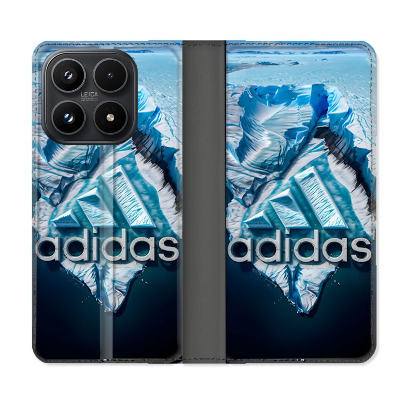 Housse Cuir Portefeuille Pour Xiaomi 17 Adidas Iceberg