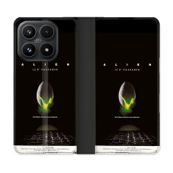Housse Cuir Portefeuille Pour Xiaomi 17 Alien Affiche