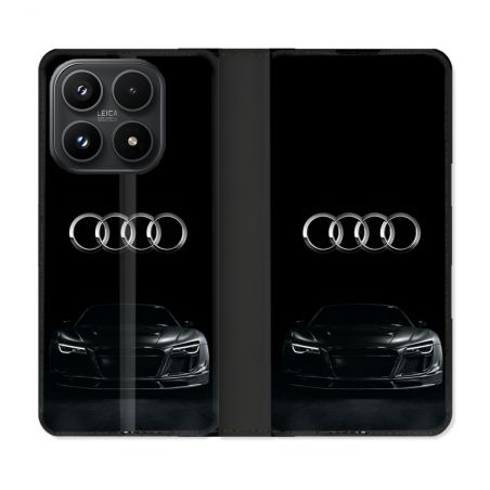 Housse Cuir Portefeuille Pour Xiaomi 17 Audi