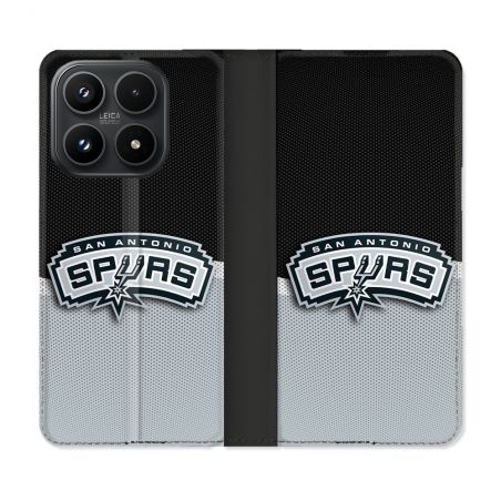 Housse Cuir Portefeuille Pour Xiaomi 17 Basket San Antonio Spurs