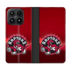 Housse Cuir Portefeuille Pour Xiaomi 17 Basket Toronto Raptors