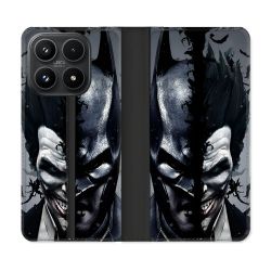 Housse Cuir Portefeuille Pour Xiaomi 17 Batman Joker