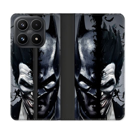 Housse Cuir Portefeuille Pour Xiaomi 17 Batman Joker