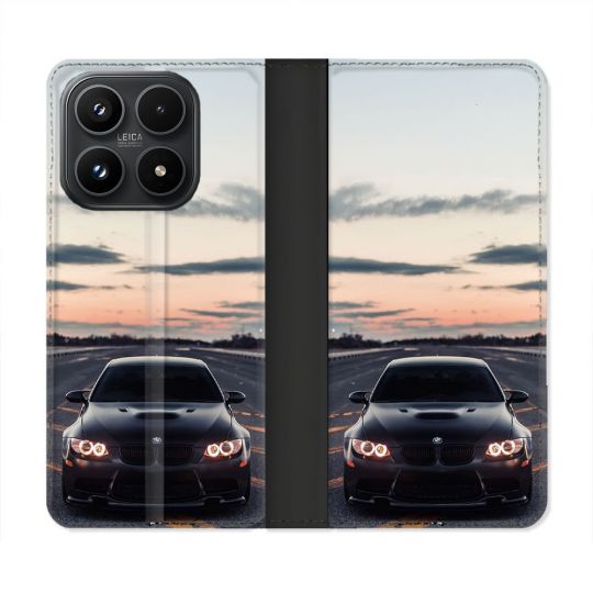 Housse Cuir Portefeuille Pour Xiaomi 17 BMW Serie